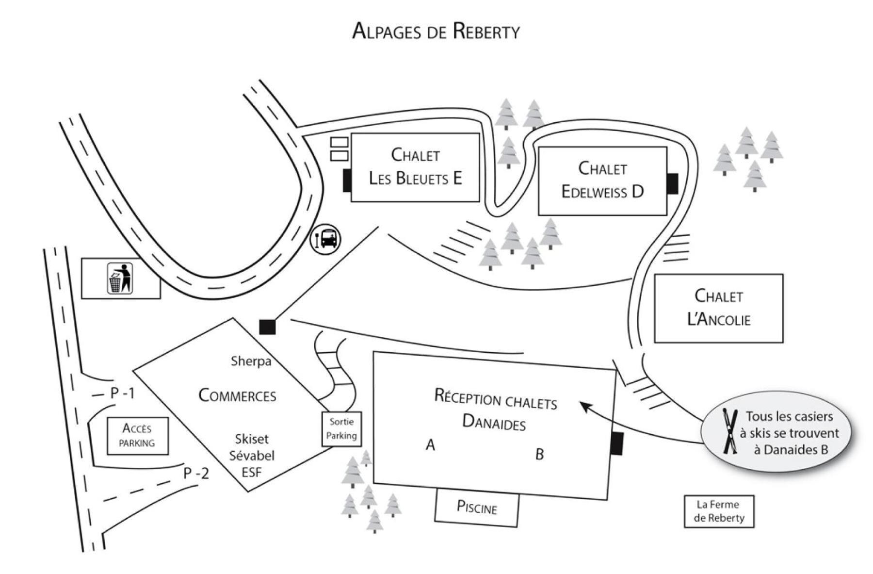 סן-מרטין-דה-בלוויל Residence Alpages De Reberty - Appartement Spacieux Et Confortable - Proche Des Pistes - Balcon - Piscine Mae-0654 מראה חיצוני תמונה